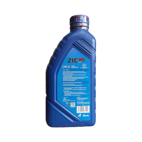 Zic M5 4T 20w40 - Image 2