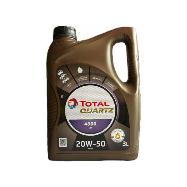 Total Quartz 4000 20w50 - Image 2